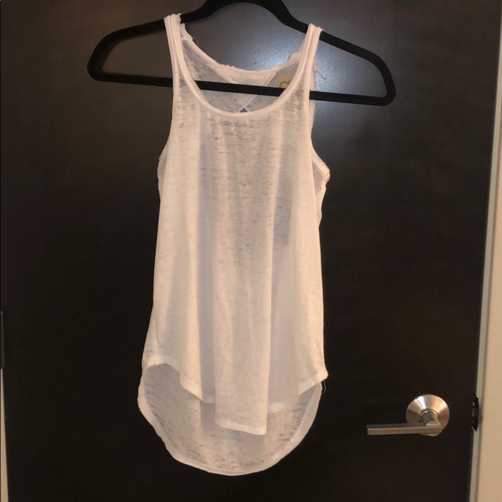 Chaser Tank in Vintage White